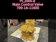 PC2000-8 صمام التحكم الرئيسي 709-1A-11600 709-1A-11100 للحفر كوماتسو