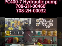 كوماتسو PC400-7 PC450-7 مضخة هيدروليكية رئيسية 708-2H-00460 708-2H-00032